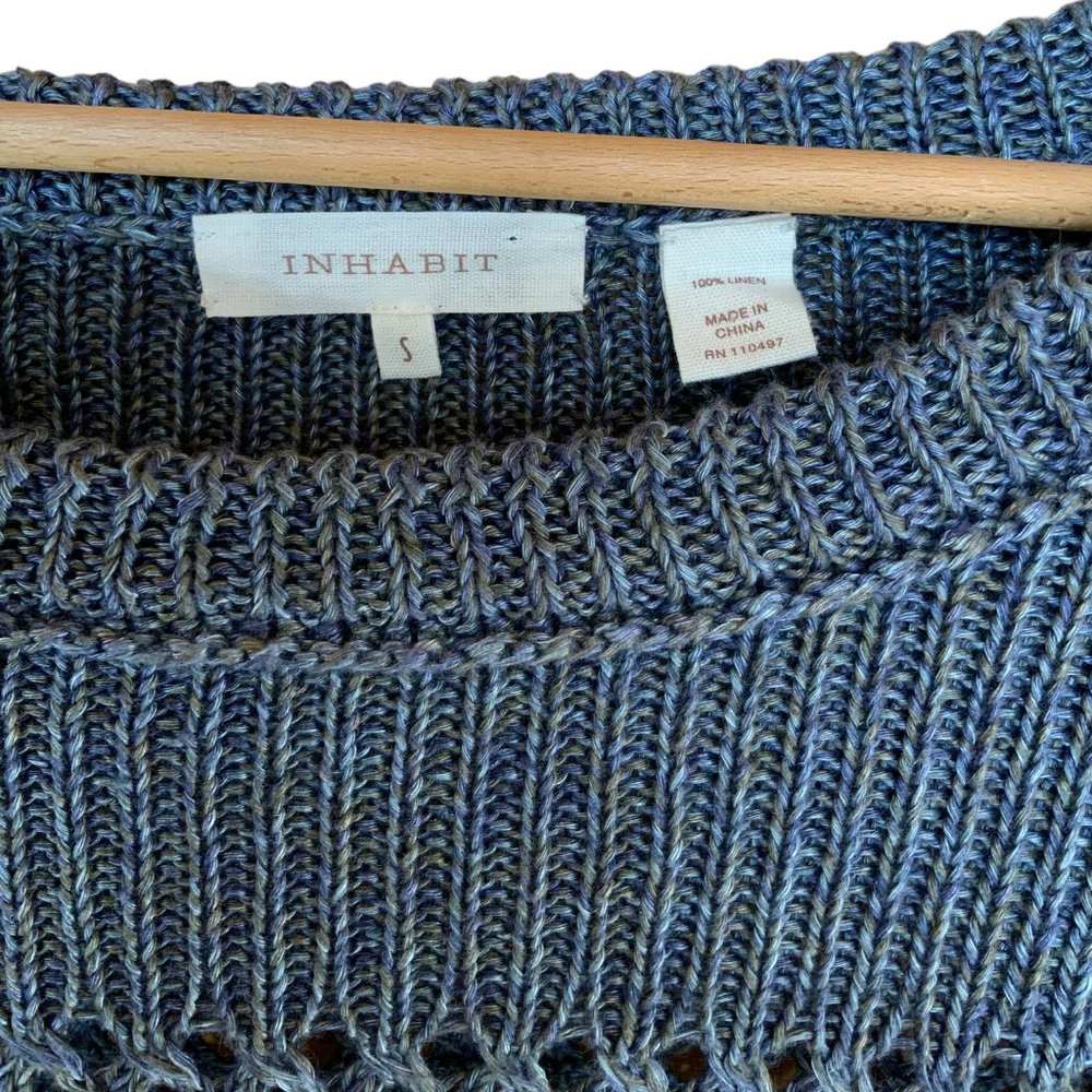 Inhabit Open Knit Linen Sweater \ Size S - Picture 5 of 8